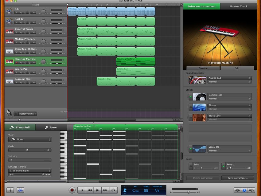 garageband for mac video