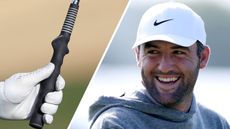 Photo of Scottie Scheffer and his training grip