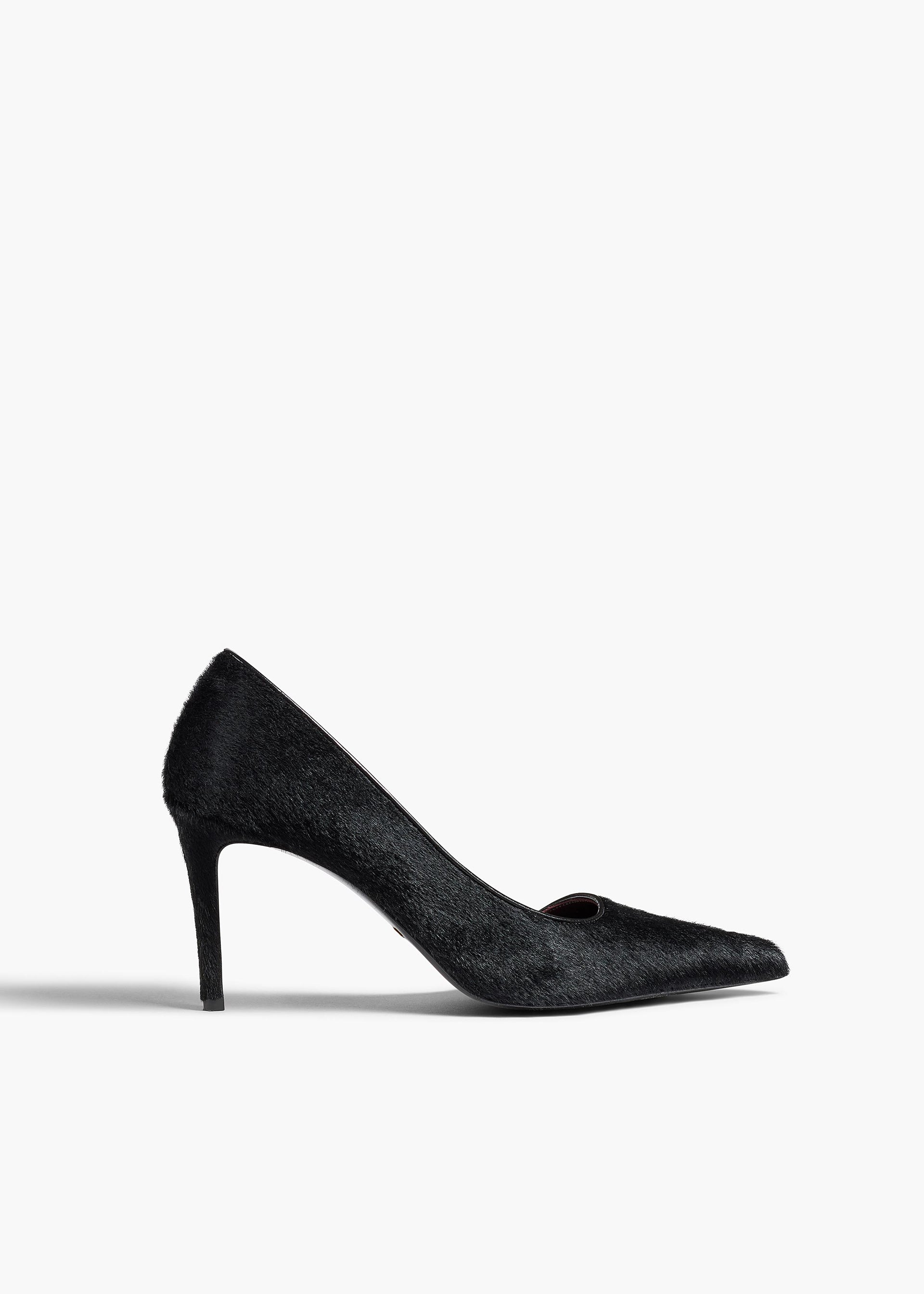 Jett D'orsay Pump in Black Haircalf - 35 / Black / Upper100%hc,sole100%cl