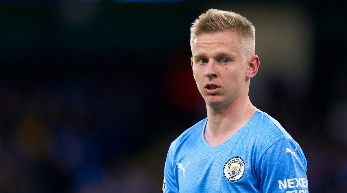 Manchester City defender Oleksandr Zinchenko