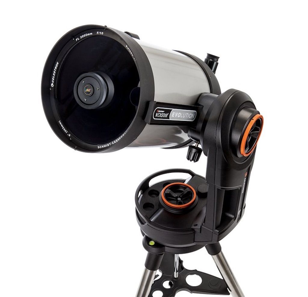 A press shot of the Celestron NexStar Evolution 8