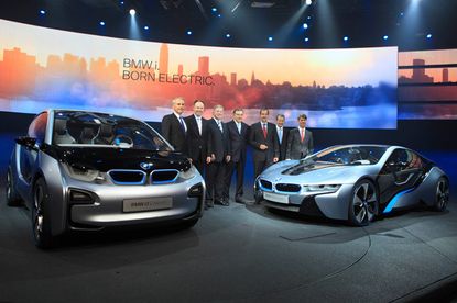 The BMW i3 and i8 are unveiled