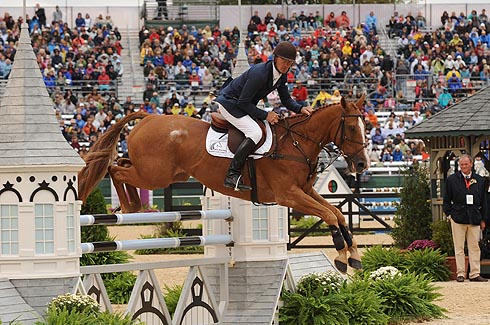 Andrew Nicholson riding Nereo at WEG
