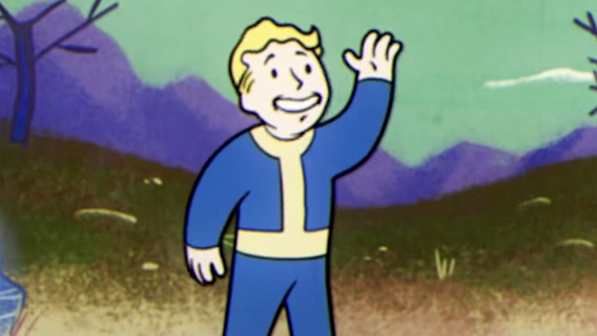 Vault Boy Waving