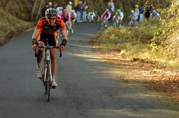 Przemyslaw Niemec (Miche) stretches the peloton