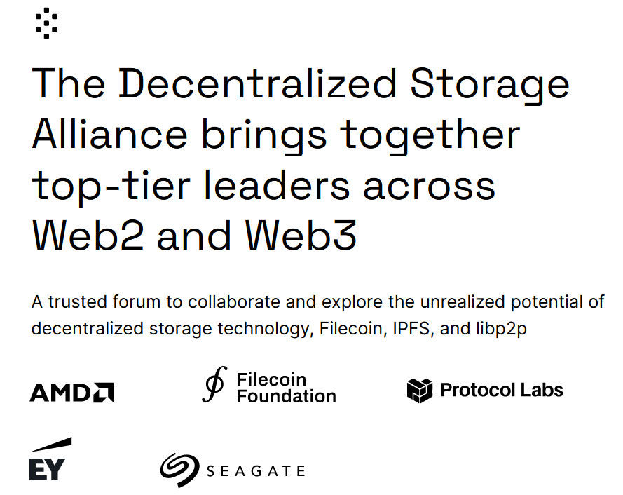 Informationen zur Decentralized Storage Alliance