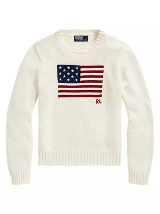 American flag sweater