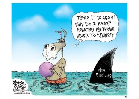 Sitting Dems in dangerous waters