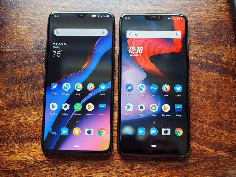 OnePlus 6T vs. OnePlus 6
