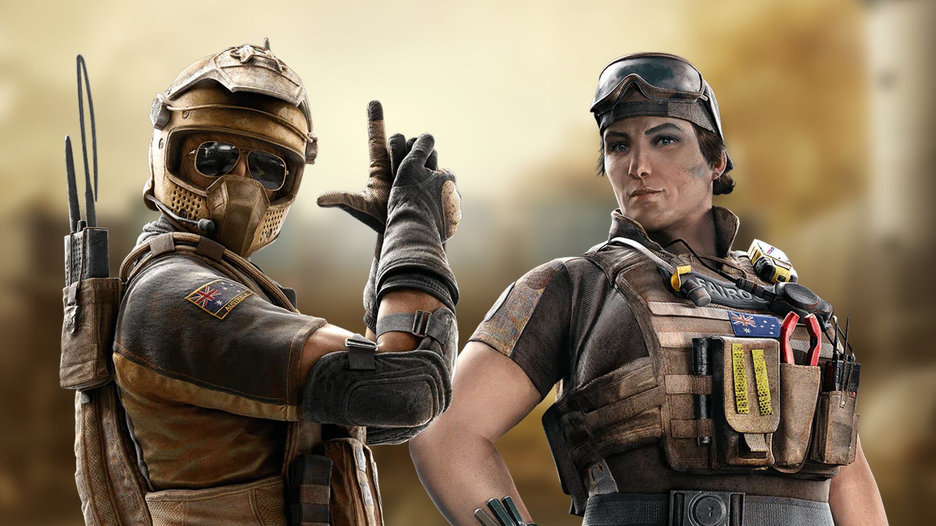 First Look At Rainbow Six Siege Burnt Horizons Gridlock And Mozzie