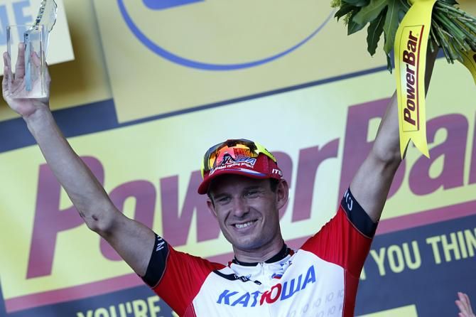 Alexander Kristoff (Katusha) is the stage 12 winner