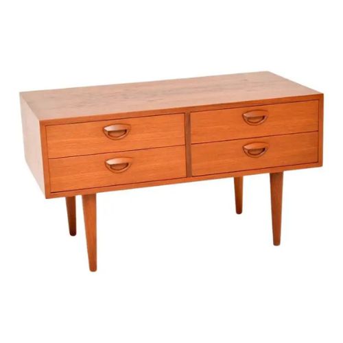 1st Dibs, Danish Vintage Teak Side Chest / Cabinet by Kai Kristiansen