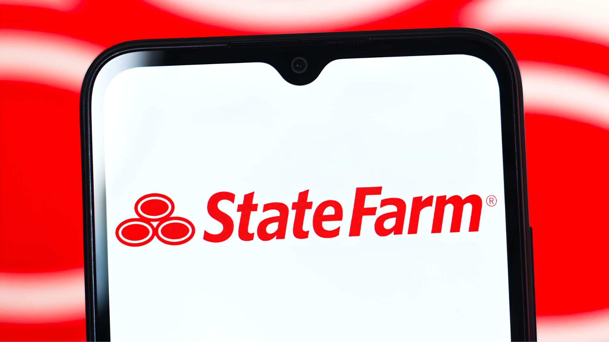 State Farm Insurance logo on smartphone screen