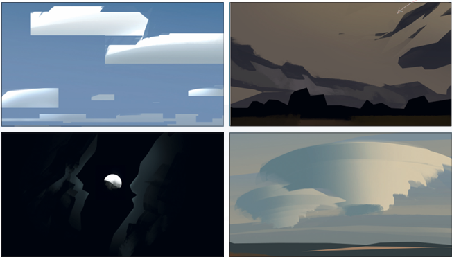 Maciej Kuciara's cloud tutorial, choose the right shapes