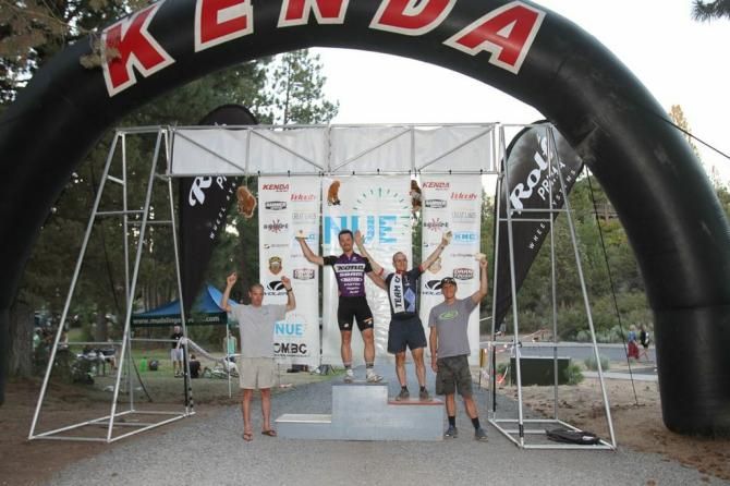 High Cascades 100 men's podium