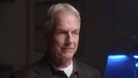 Close-up of Leroy Gibbs talking to Jimmy about Breena's death in NCIS Season 18