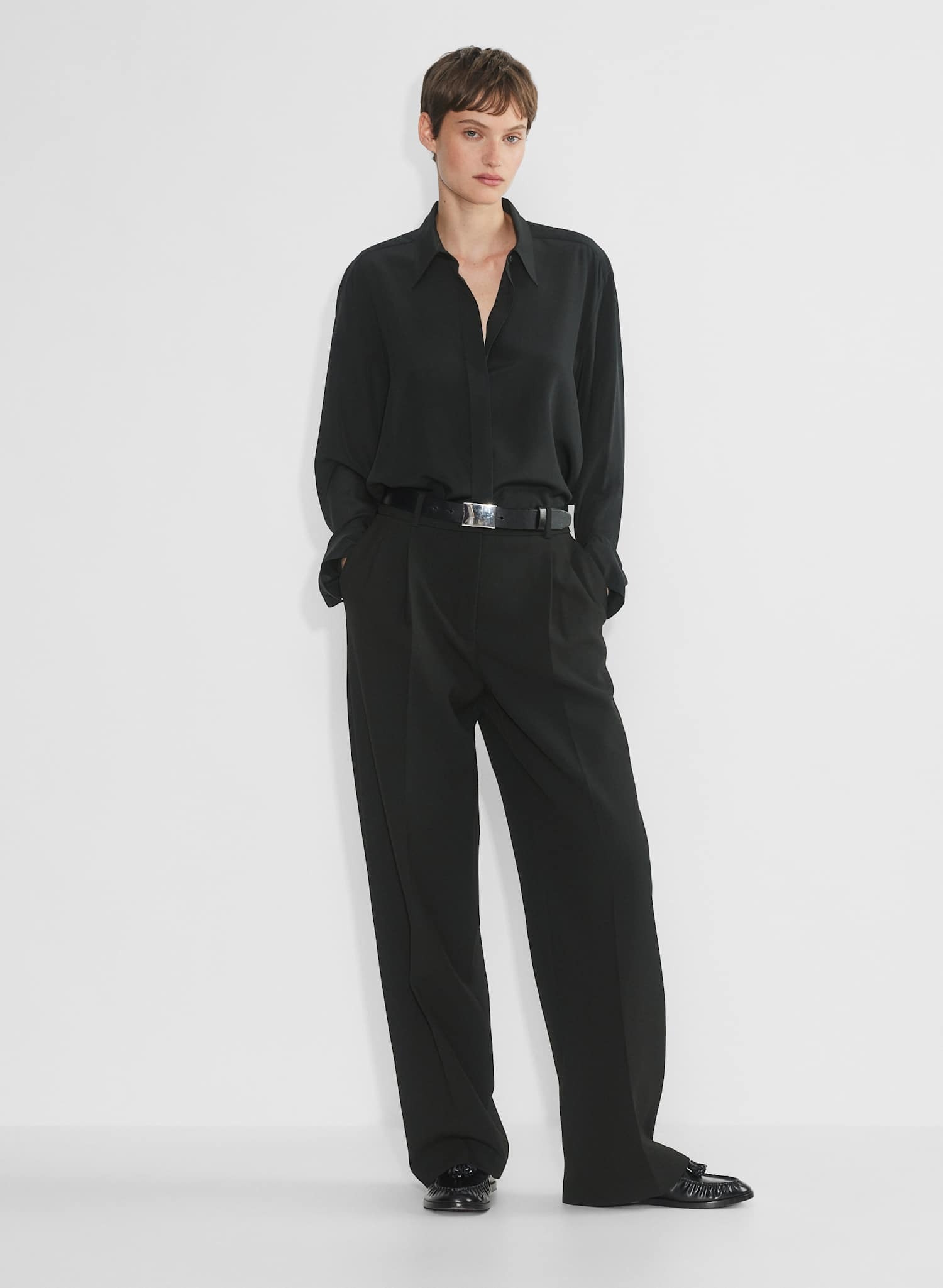 aritzia, Casting Silk Shirt