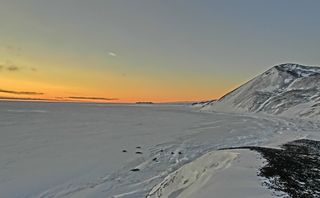 Ross ice shelf, Antarctica, ross island, western Antarctica