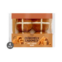 6. M&amp;S Extremely Caramely Hot Cross Buns, 236g - View at Ocado