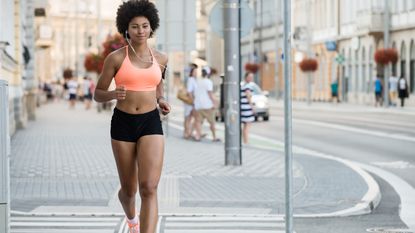 Woman running 