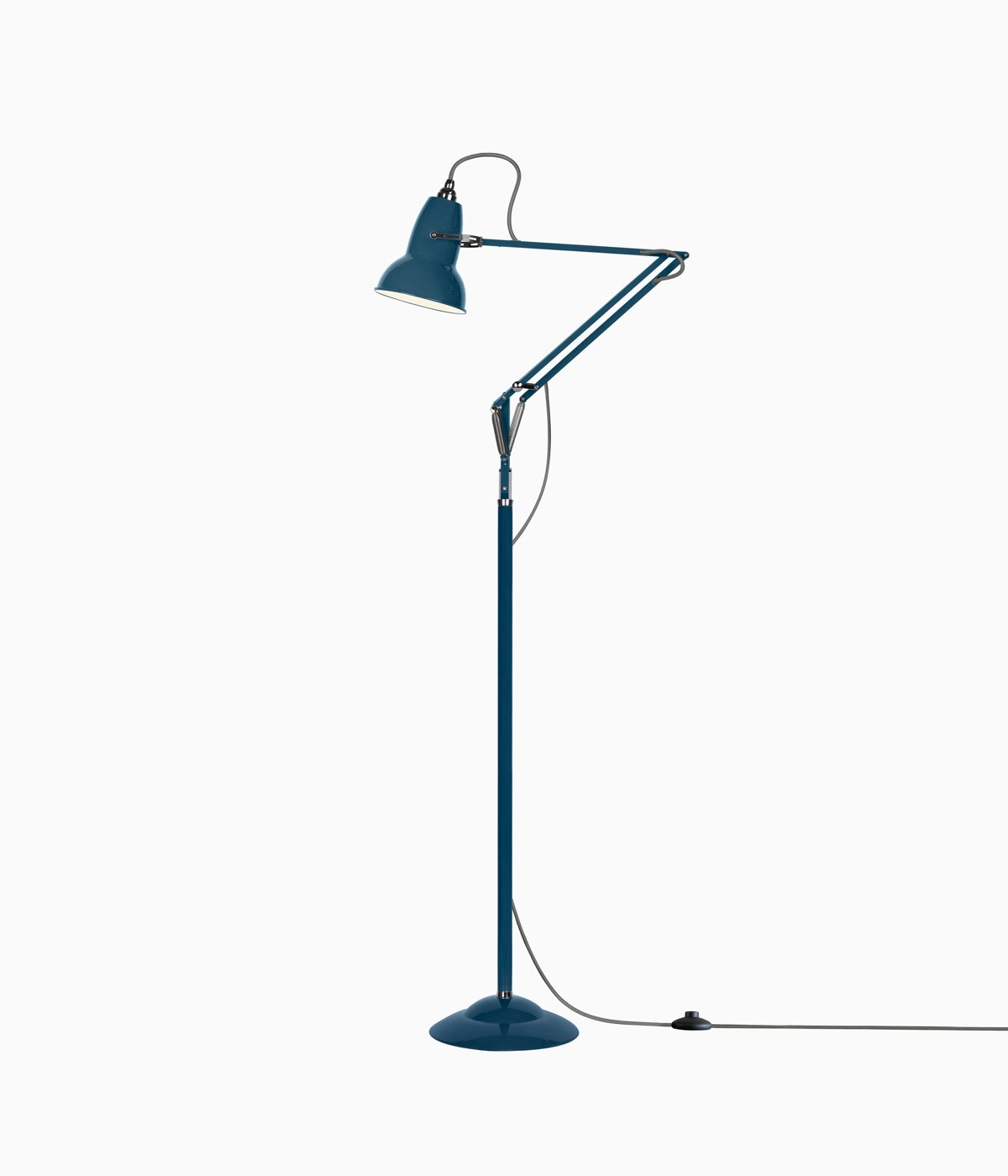Anglepoise and National Trust Neptune blue lamp