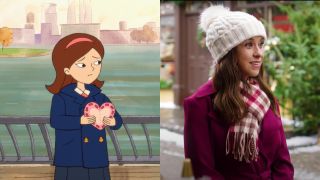 Marion Hawthorne on Harriet the Spy; Lacey Chabert in Christmas at Castle Hart