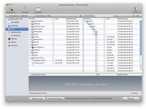 idrive for mac ldb file