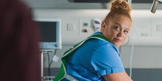 Casualty favourite nurse Robyn Miller.