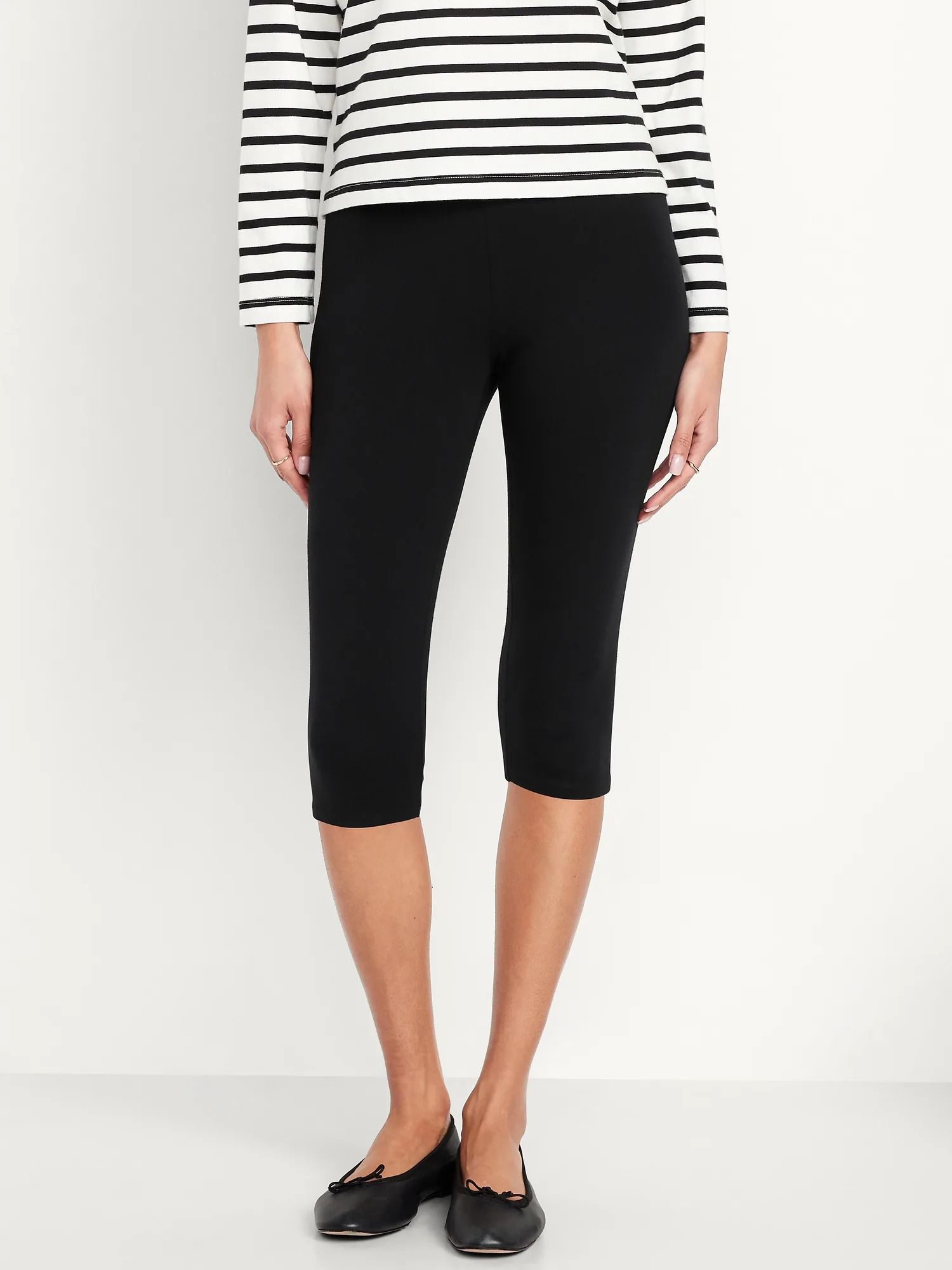 Old Navy, High-Waisted Fashion Layering Capri Legging