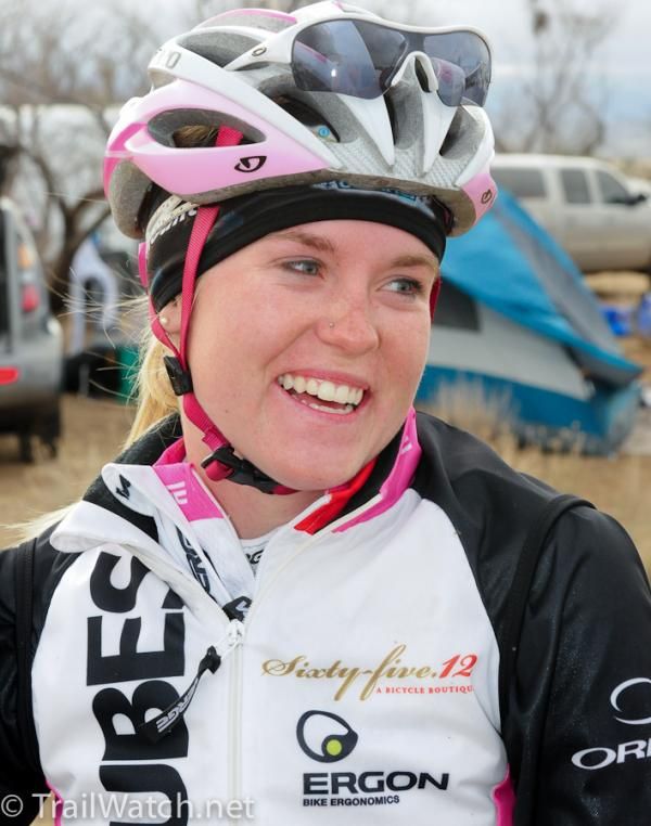 Kaela Hart (NoTubes Elite Women) was happy with her lap times