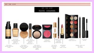 The makeup products needed to get the Kate Sharma Bridgerton look.
