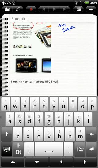 HTC flyer