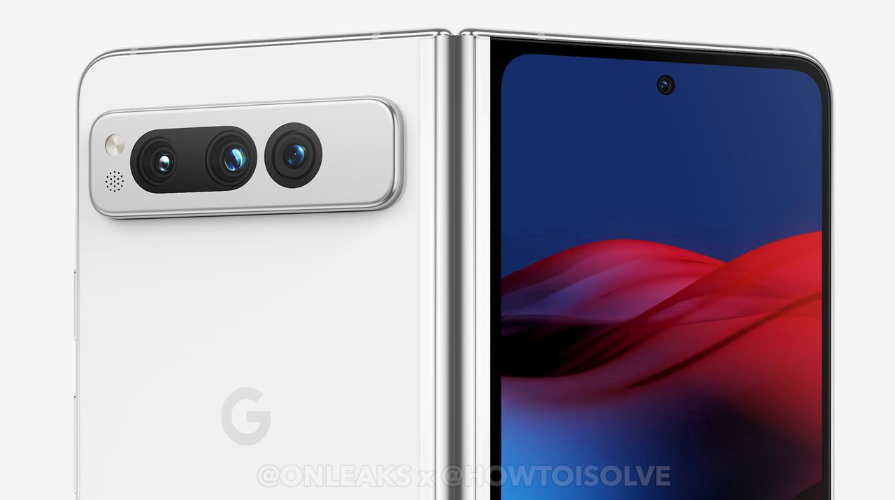 Google Pixel Fold render