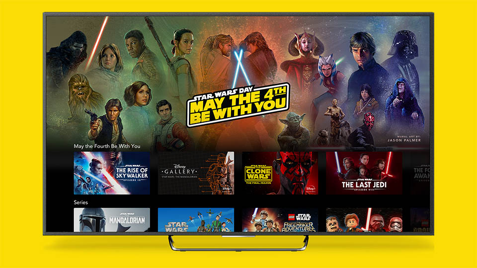 Disney Plus celebrates May the 4th Star Wars day with art, movies and more