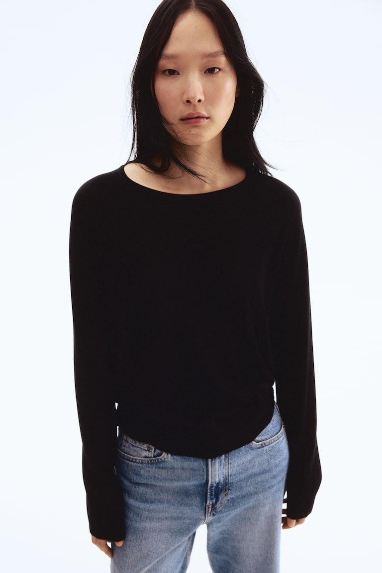 Fine-Knit Jumper