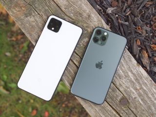 iPhone 11 Pro and Google Pixel 4 XL