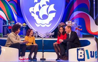 William and Kate Blue Peter