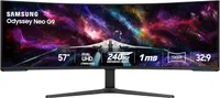Samsung Samsung 57" Odyssey Neo G9 (g95nc) Series Dual 4k Uhd 1000r Curved Gaming Monitor, 240hz, 1ms With Displayport 2.1, Quantum Mini-Led, Displayhdr 1000, Amd Freesync Premium Pro, Ls57cg952nnxza