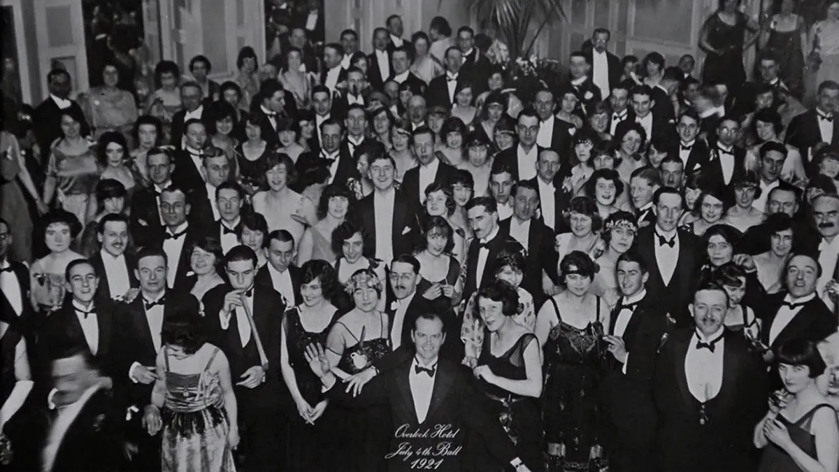 The ending photo from The Shining