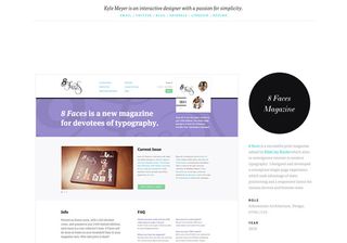 Master web typography: Kyle Meyer's portfolio