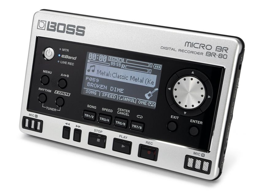 Boss Micro BR BR-80 Digital Recorder review | MusicRadar