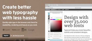 Typecast creates ready-to-go HTML and CSS so you can see how web fonts will look in practice