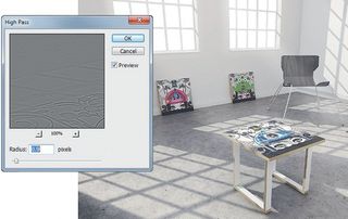 Don’t overdo the use of the High Pass filter – large radiuses can make for undesirable results