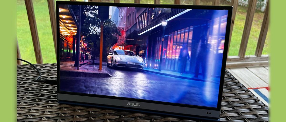 Asus ZenScreen OLED MQ16AH Portable Monitor Review Great Color, High Price Tom's Hardware