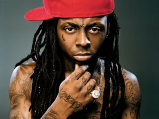 Lil Wayne: he rocks, but not very well.