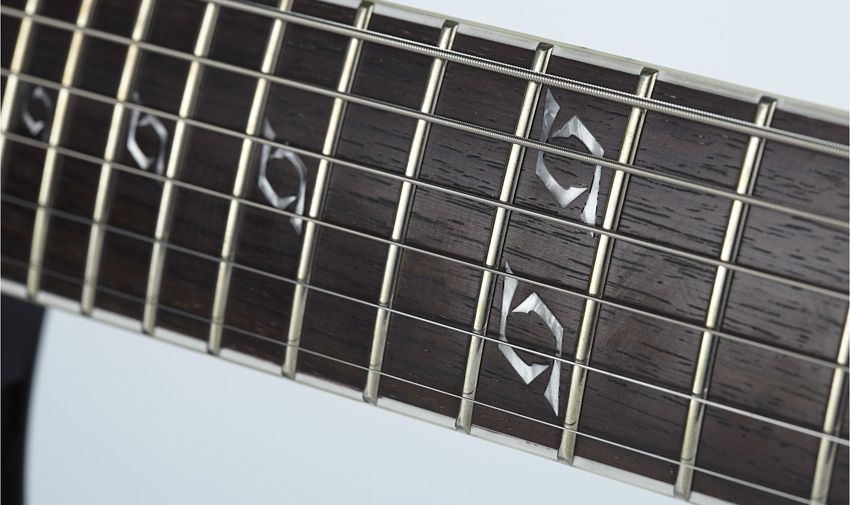 Fans will love having the band's logo on the fretboard, but no-one's likely to find the Lowery over-branded