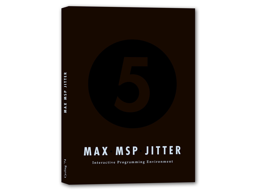 Max/MSP 5 is available in a box or as a download.