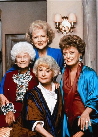 Rose, Blanche, Dorothy and Sophia in The Golden Girls
