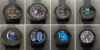 Watch face options