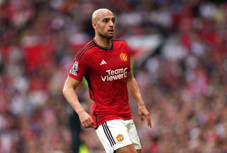 Sofyan Amrabat of Manchester United, 2024